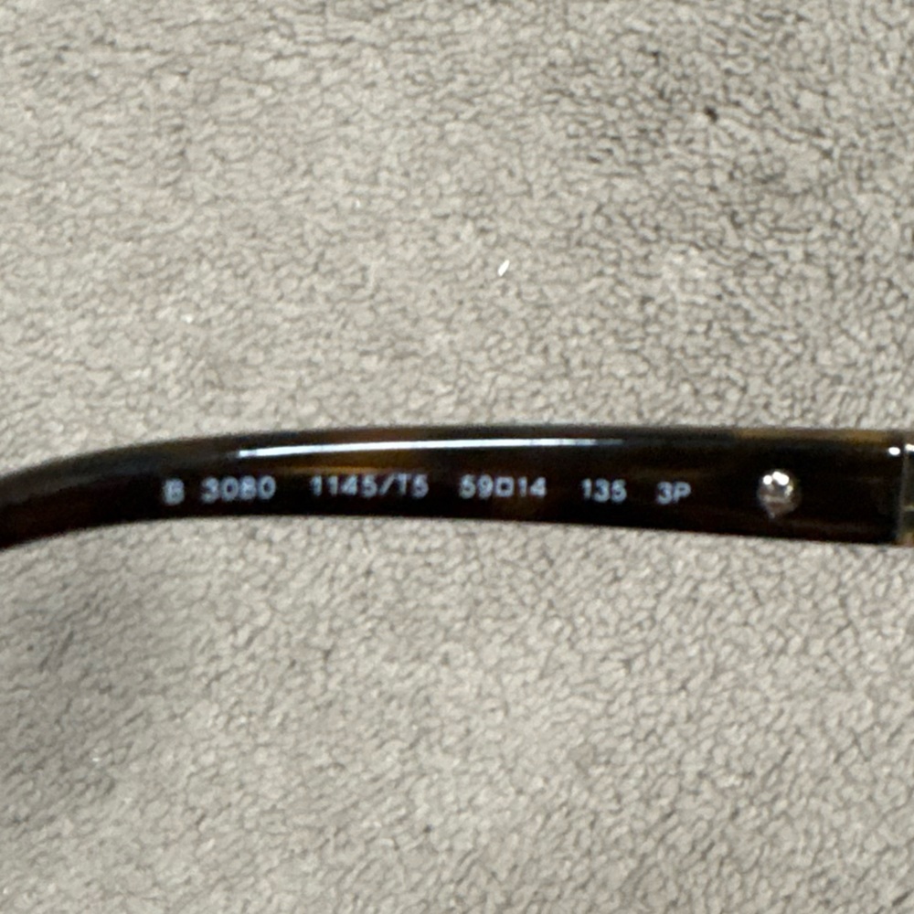 Burberry Polarized Aviator Sunglasses - Picture 6 of 7